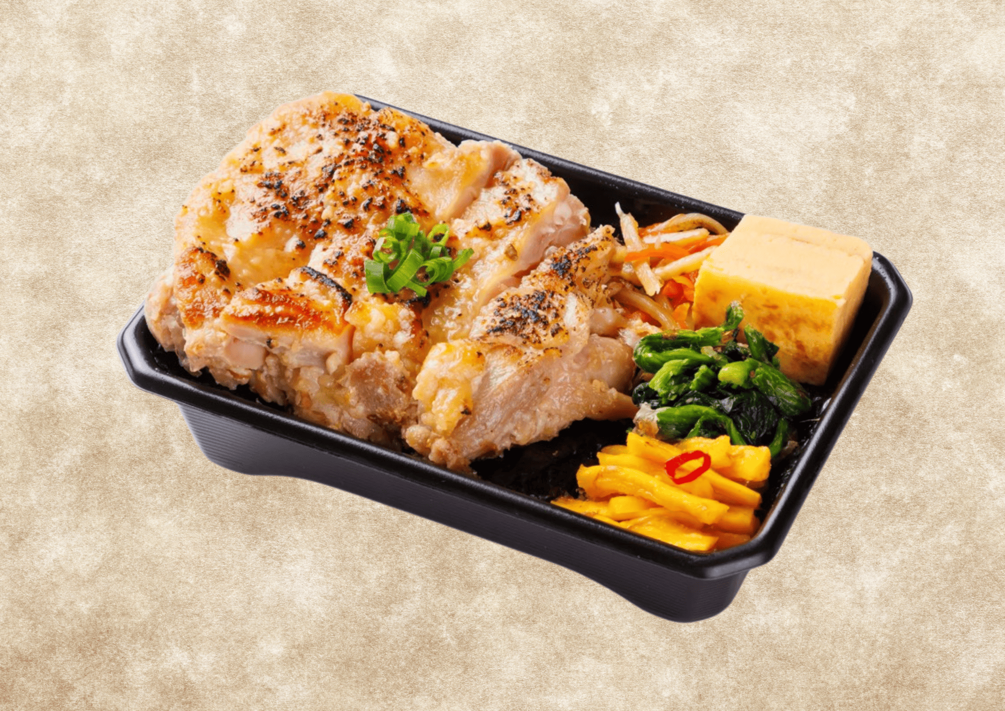炙り鶏の塩麹海苔弁当